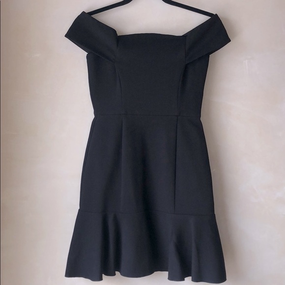 NICHOLAS Dresses & Skirts - Nicholas black off the shoulder dress